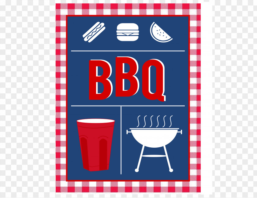 Barbecue Party Grilling Birthday Drinking Straw PNG