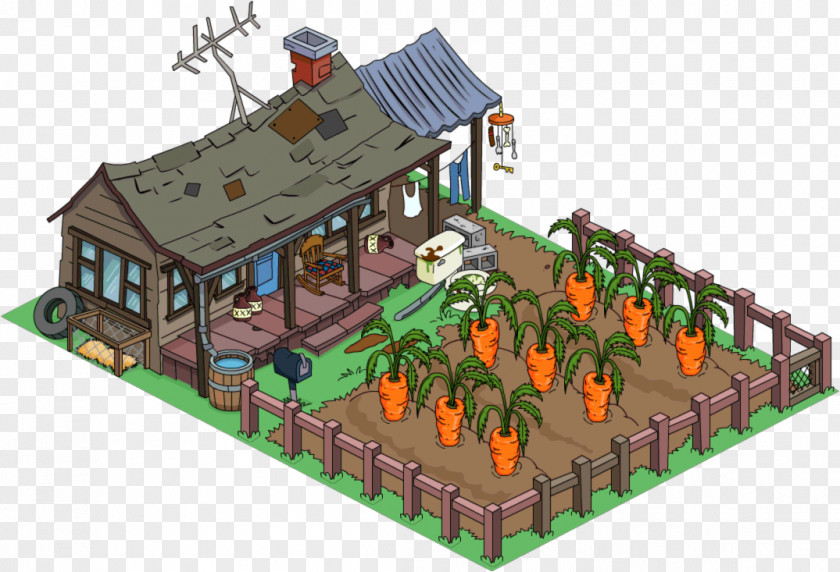 Farmer Cletus Spuckler The Simpsons: Tapped Out Apu Nahasapeemapetilon Homer Simpson Simpsons House PNG