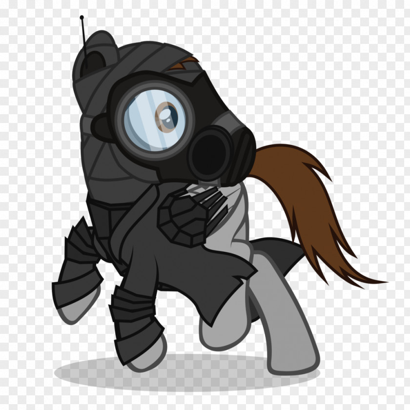 Gas Mask Pony Rainbow Dash Fallout: Equestria PNG