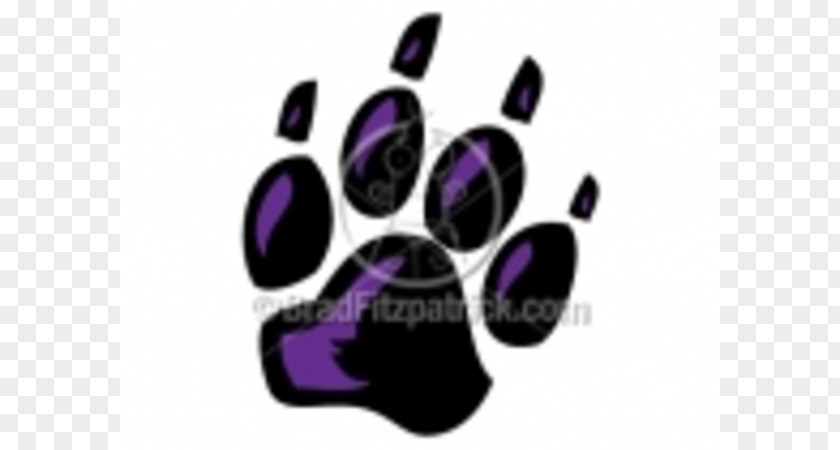 Panther Paws Black Clip Art PNG