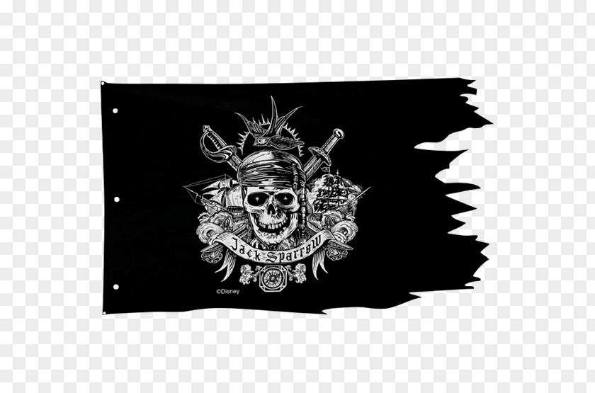 Pirate Jack Sparrow Jolly Roger Flag Davy Jones PNG