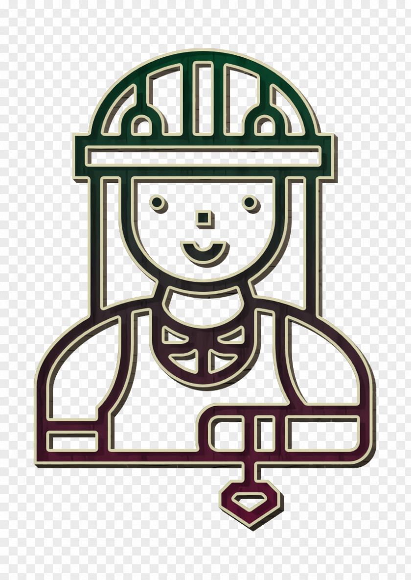 Professions And Jobs Icon Architect Construction Worker PNG