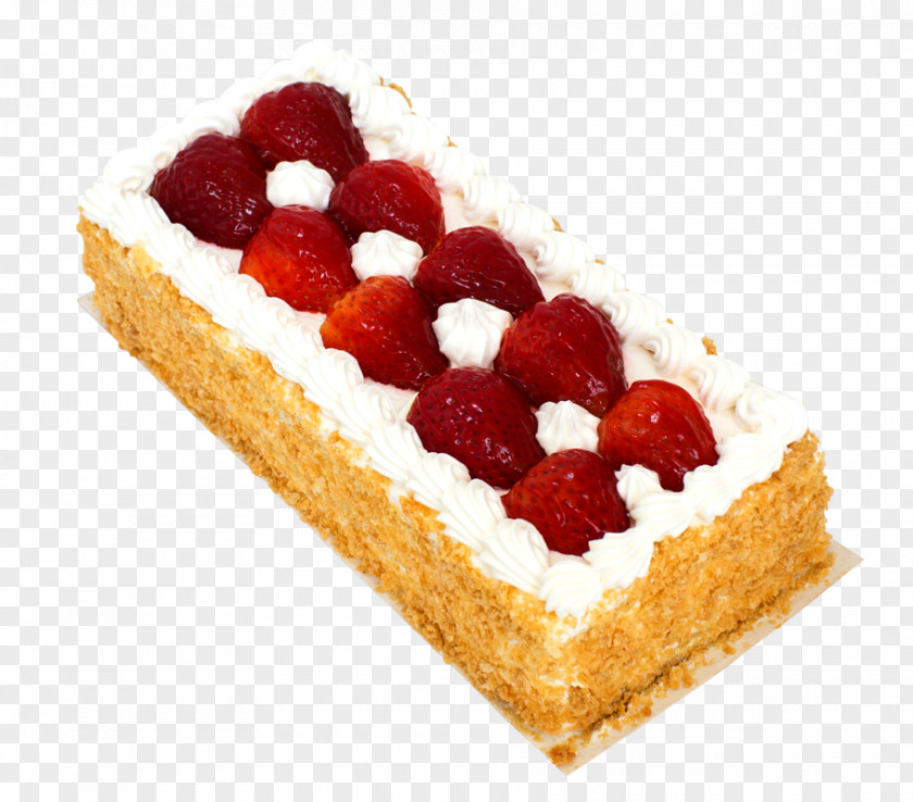Strawberry Chantilly Cream Tart Mille-feuille Sponge Cake Stuffing PNG