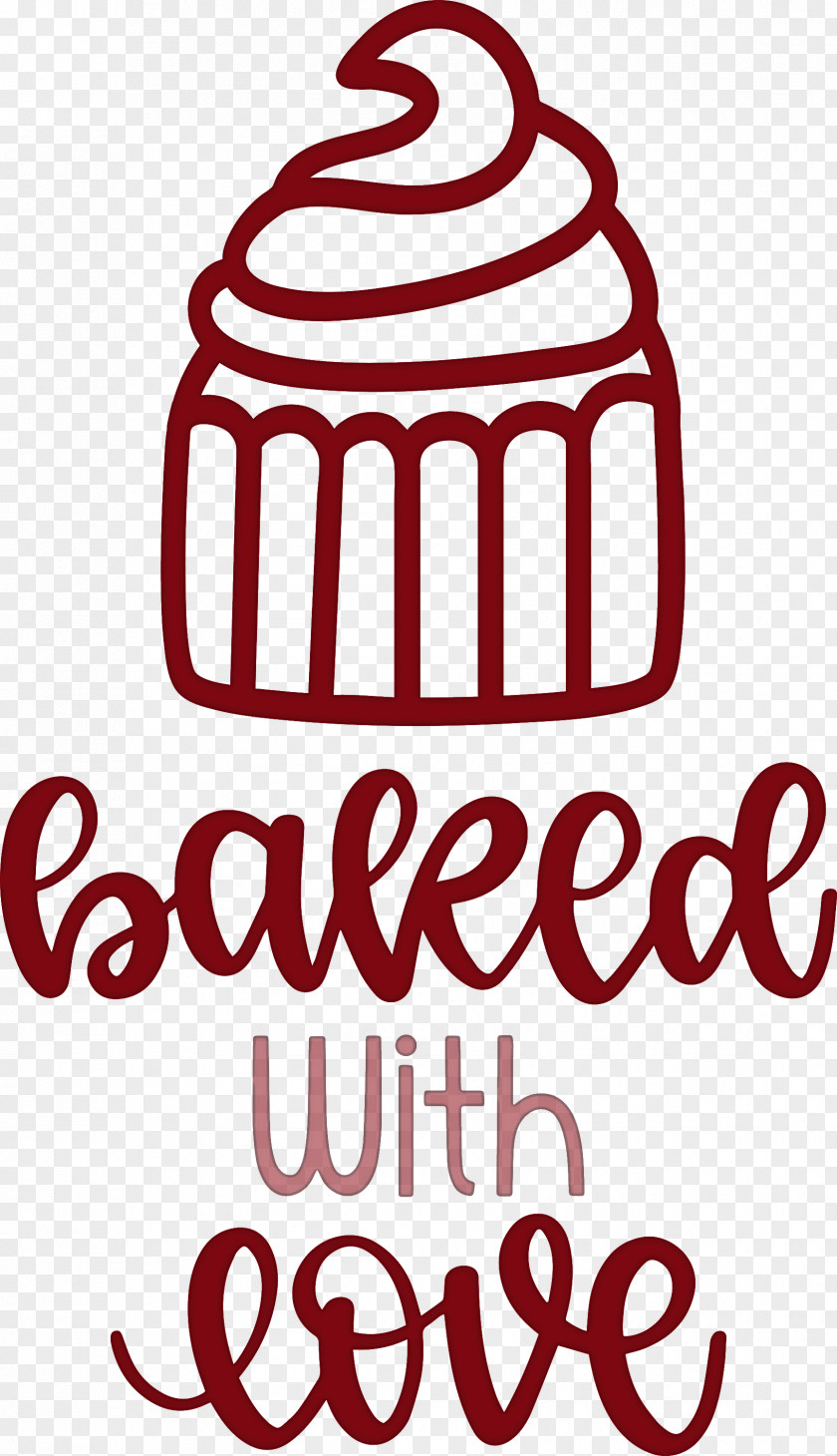 Baked With Love Cupcake Food PNG