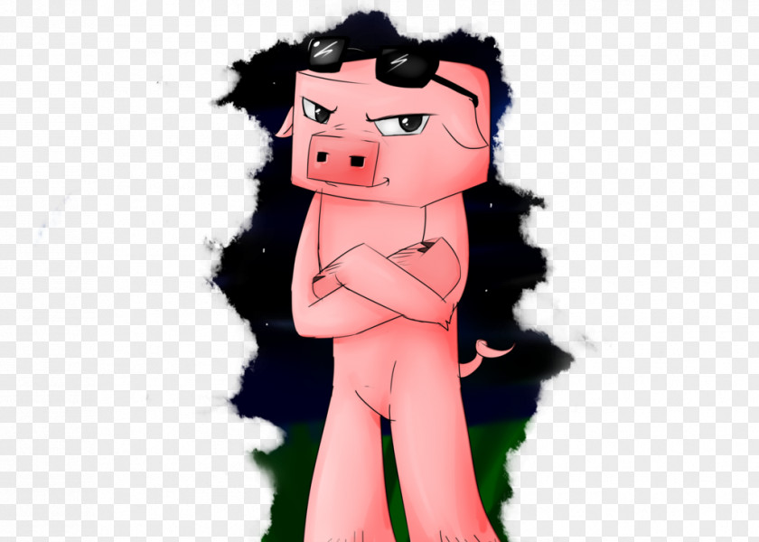 Cerdo Homo Sapiens Cartoon Pink M RTV PNG