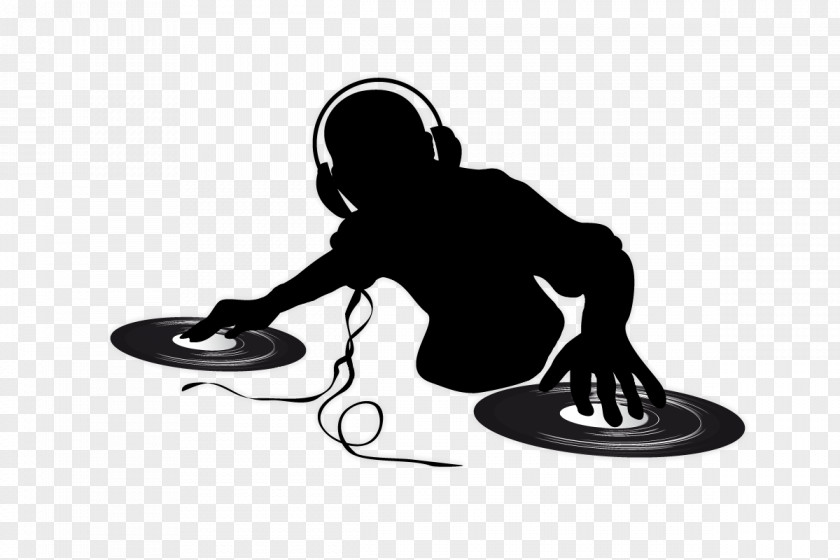 Disc Jockey Sound System Nightclub Music PNG jockey system Music, dj, silhouette DJ clipart PNG
