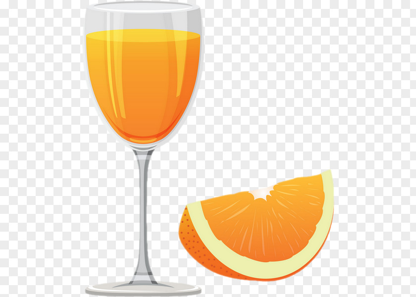 Juice Orange Drink Wine Glass Cocktail Garnish PNG
