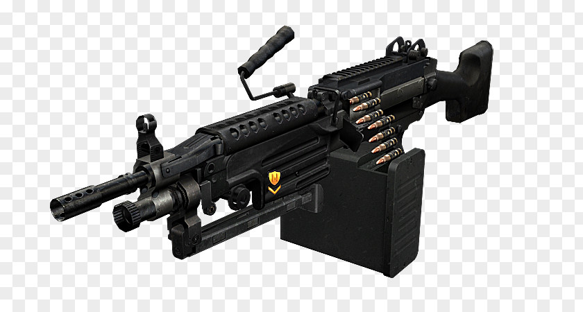 Machine Gun Killing Floor M249 Light Weapon Firearm PNG