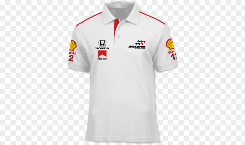 Mclaren T-shirt Polo Shirt Clothing Crew Neck PNG