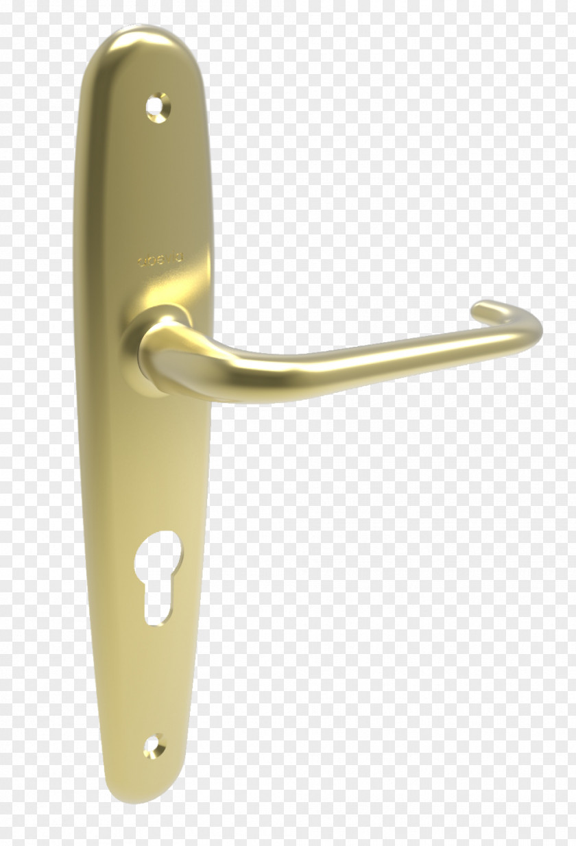 Plaque Brass Metal Material Door Handle Alloy PNG