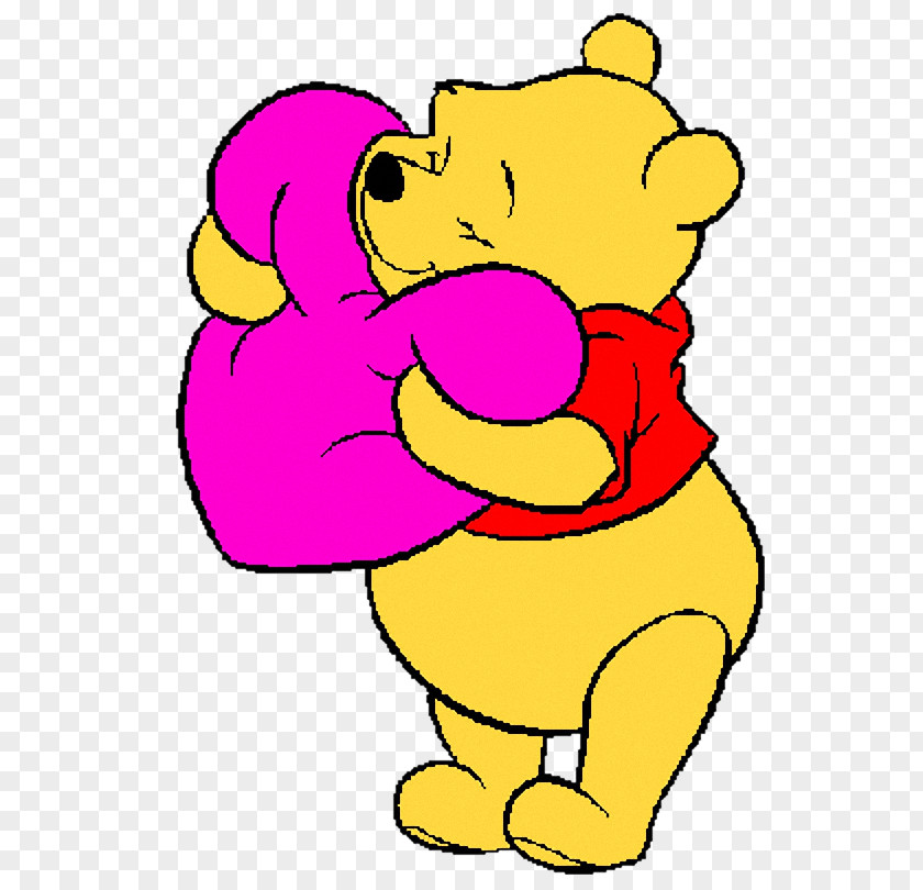 Winnie The Pooh Winnie-the-Pooh Eeyore Piglet Valentine's Day Drawing PNG