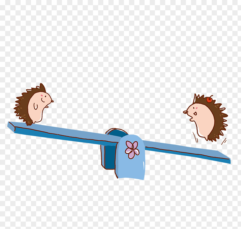 Seesaw Design Image Playground Cartoon Poster PNG