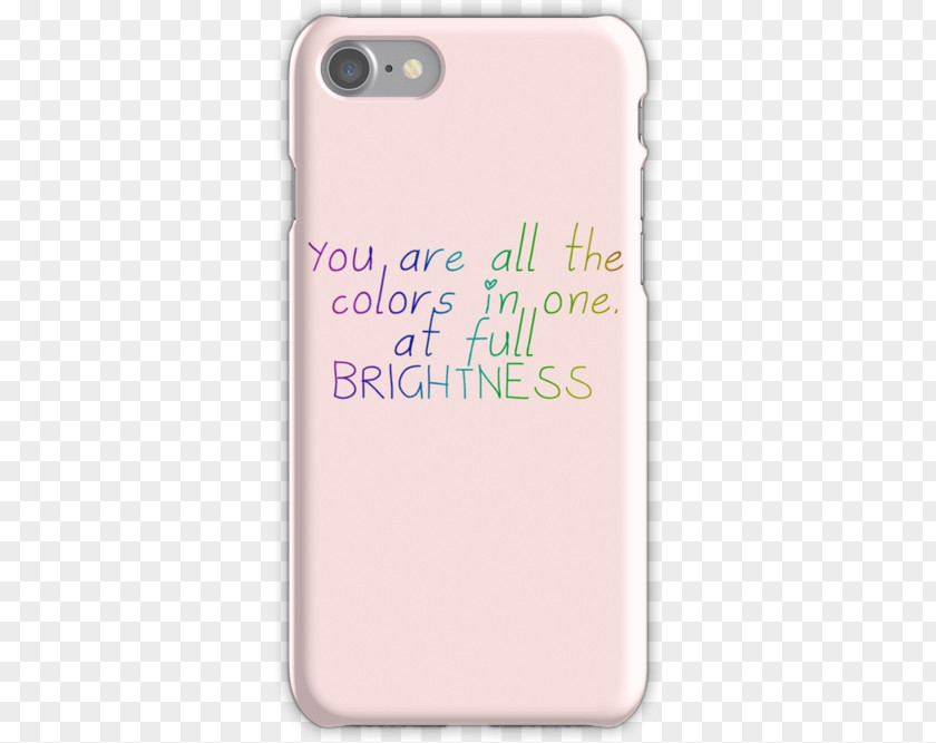 T-shirt All The Bright Places Pink M Font Color PNG