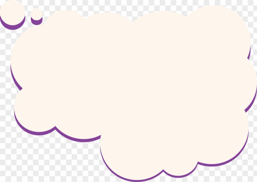 Beautiful Clouds Border Paper Text Clip Art PNG