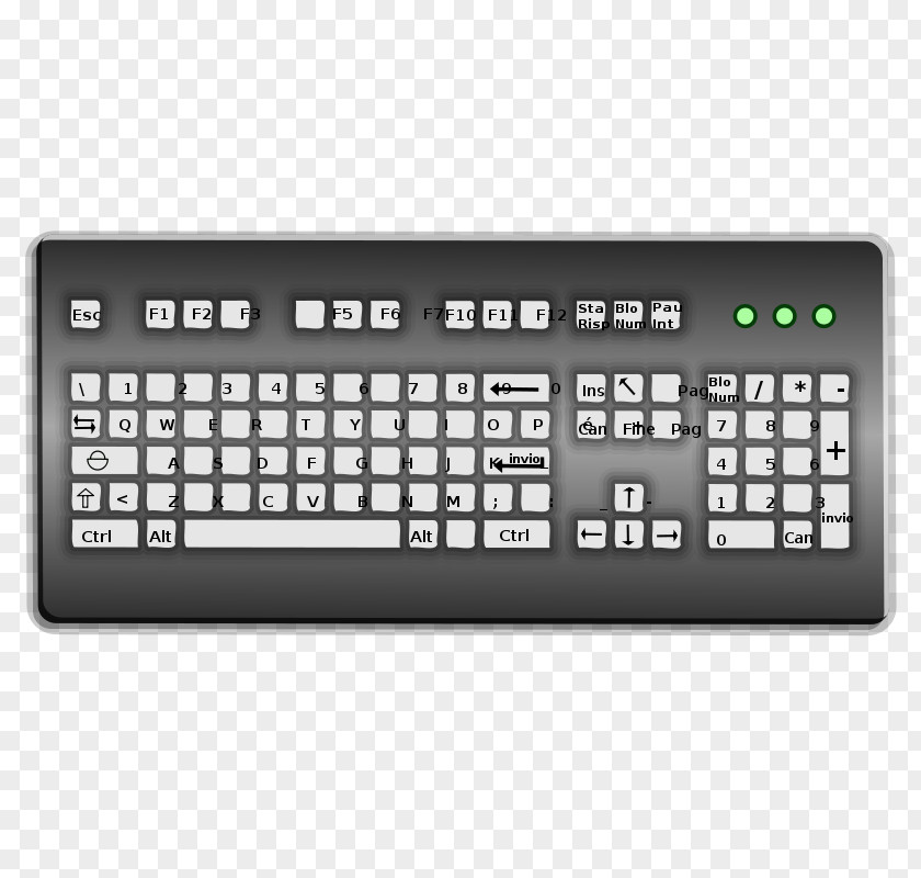 Keyboard Computer Mouse Input Devices Clip Art PNG