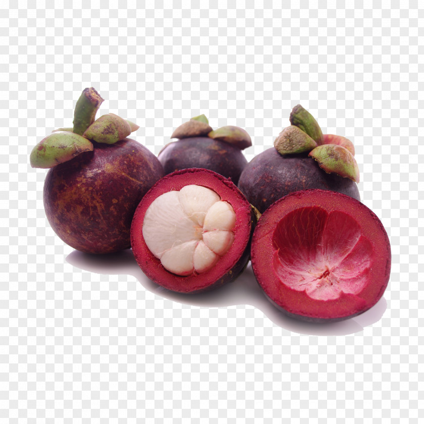 Mangosteen Fruit Salad Purple Tropical Juice PNG