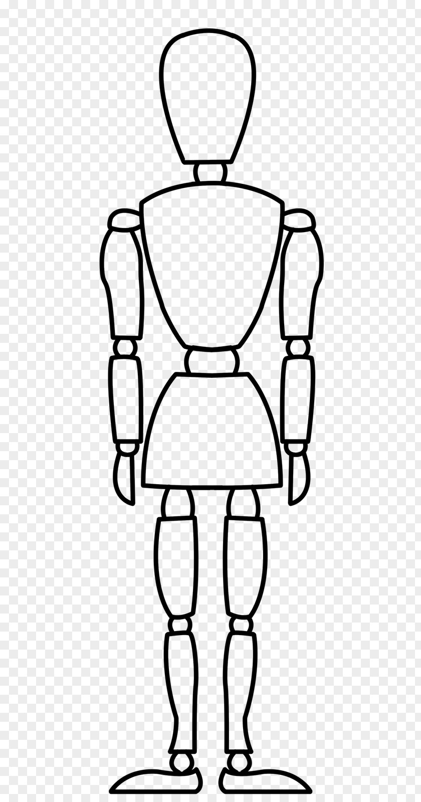 Mannequin Art Drawing Clip PNG