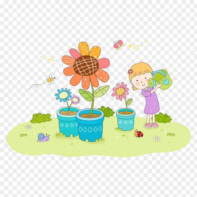 Student Child Cartoon Illustration PNG