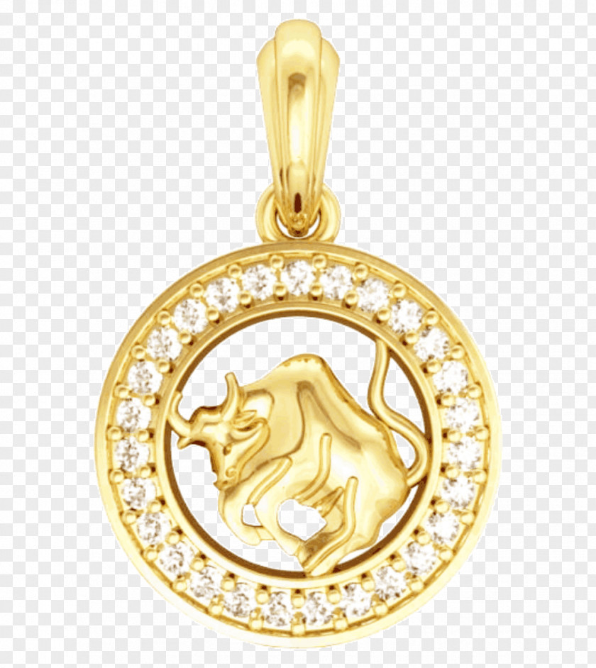 Taurus Cross Necklace Charms & Pendants Gold Jewellery PNG