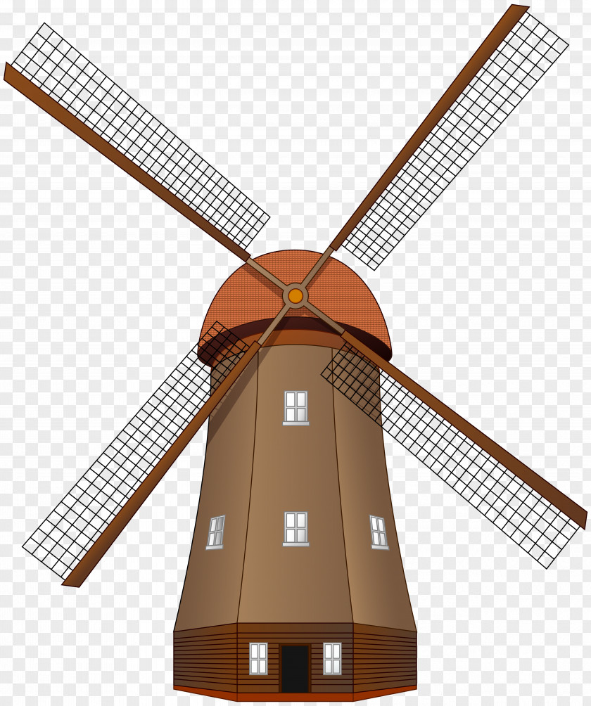 WREATH WATERCOLOR Windmill Clip Art PNG