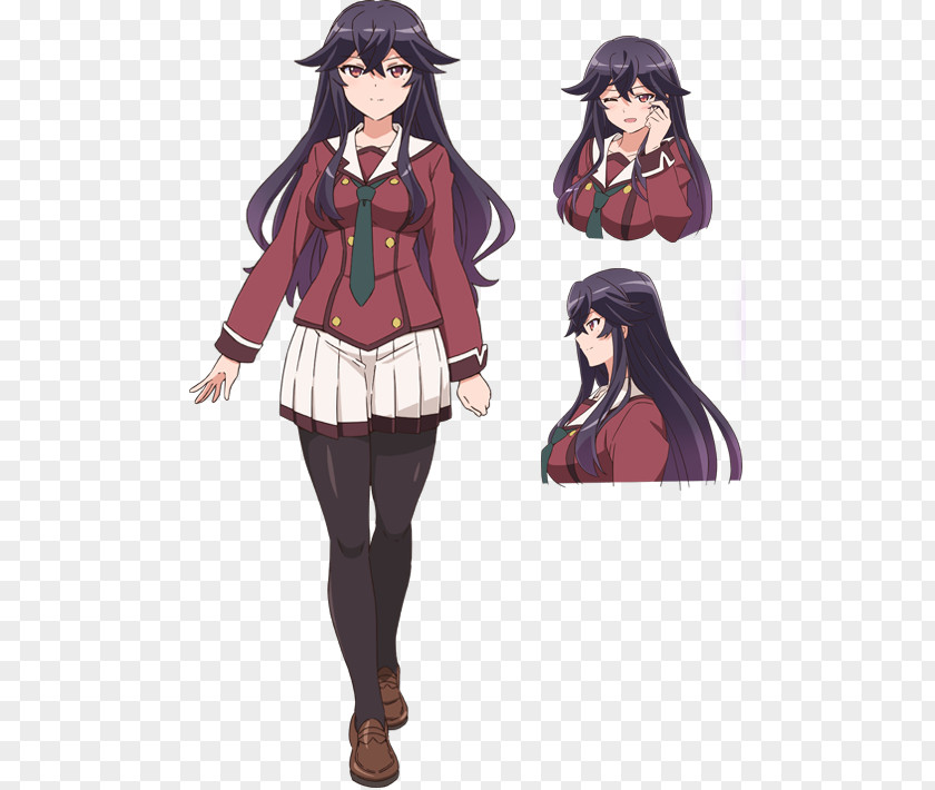 Animation When Supernatural Battles Became Commonplace Character Model Sheet PNG