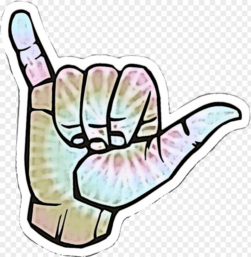 Finger Hand Thumb Gesture Line Art PNG