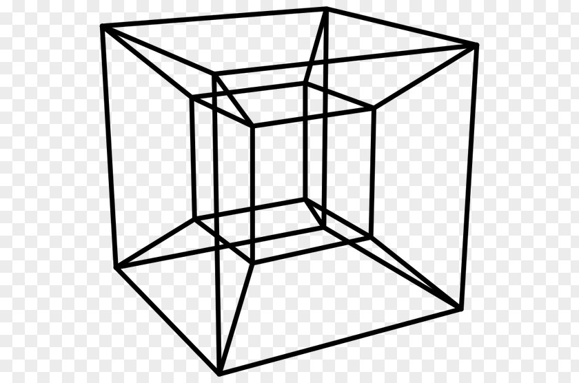 Cube Tesseract Hypercube Five-dimensional Space Four-dimensional PNG