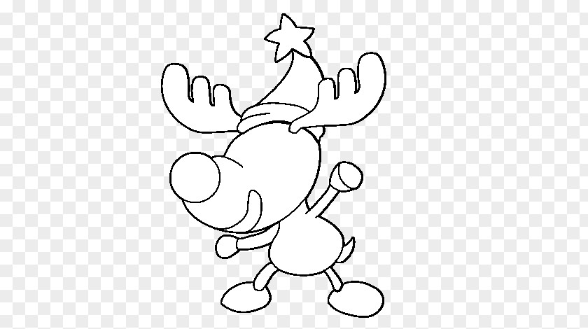 Fete Des Peres Reindeer Rudolph Drawing Christmas PNG