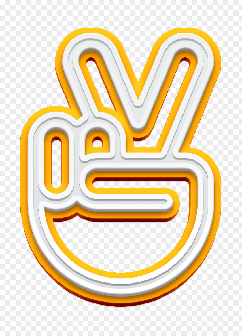 Victory Icon Hand Motivation PNG