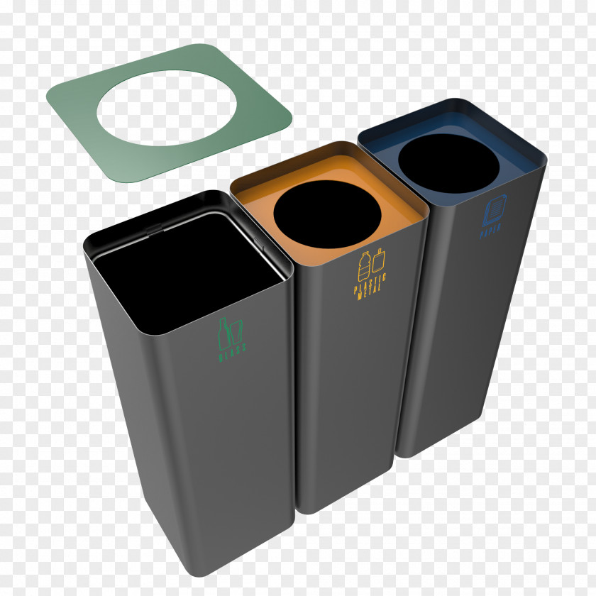 Bin Rubbish Bins & Waste Paper Baskets Recycling Sorting PNG