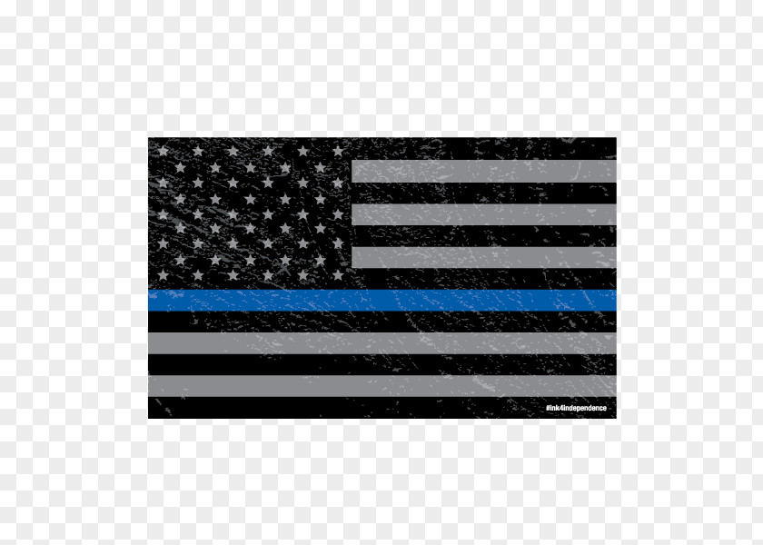 Creative American Flag Of The United States Thirteen Colonies Thin Blue Line PNG