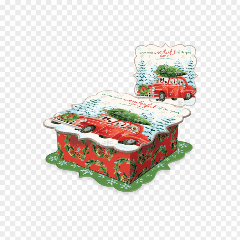 Gift Box Summary Set Santa Claus PNG