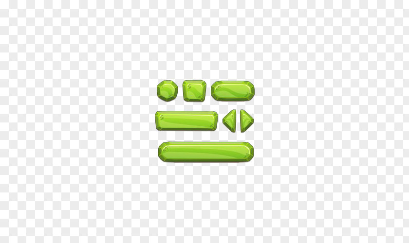 Green 3D Button Background Pattern Game User Interface Royalty-free PNG