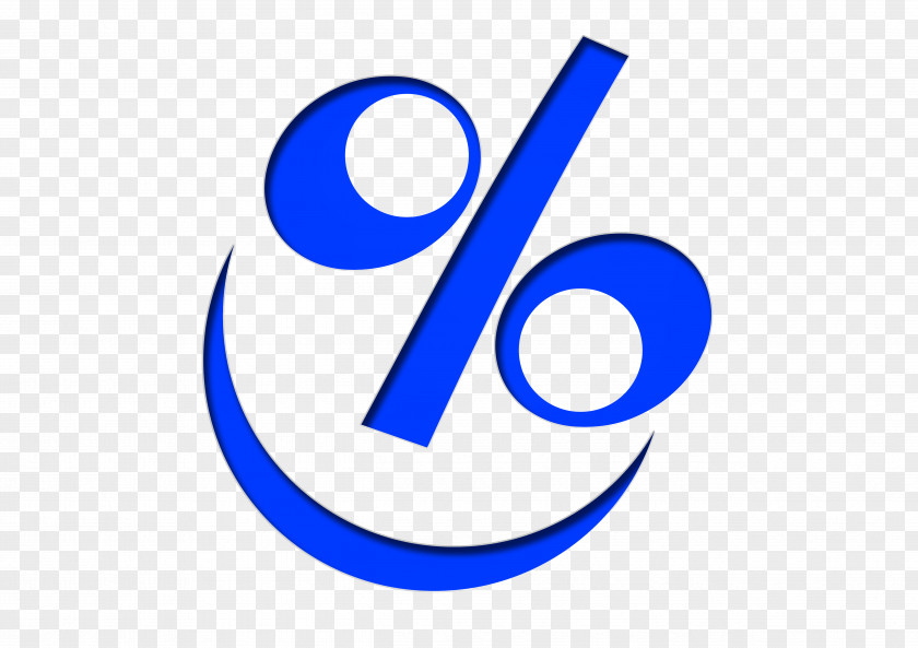 Percent Percentage Point Sign Symbol Rate PNG