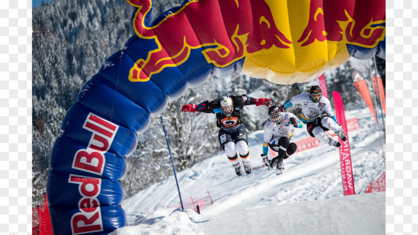 Red Bull Ski Cross Speed Skiing PNG