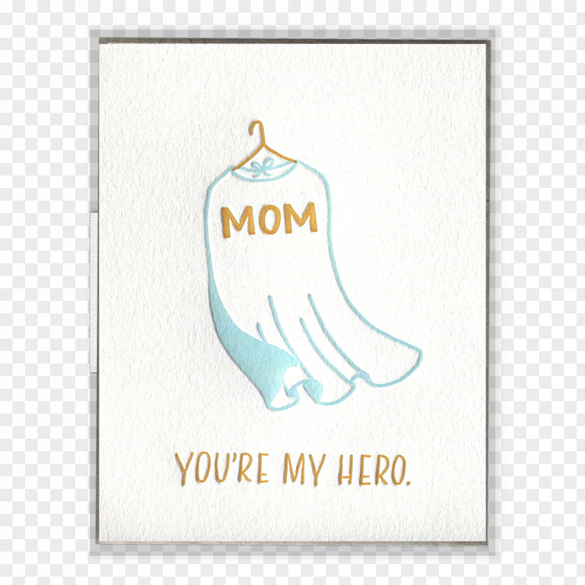 Mother's Day Paper Child Letterpress Printing PNG