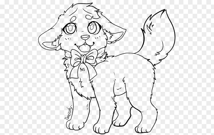Puppy Whiskers Line Art Dog Breed PNG