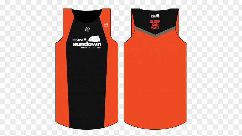 T-shirt Sundown Marathon Gilets Sleeveless Shirt PNG