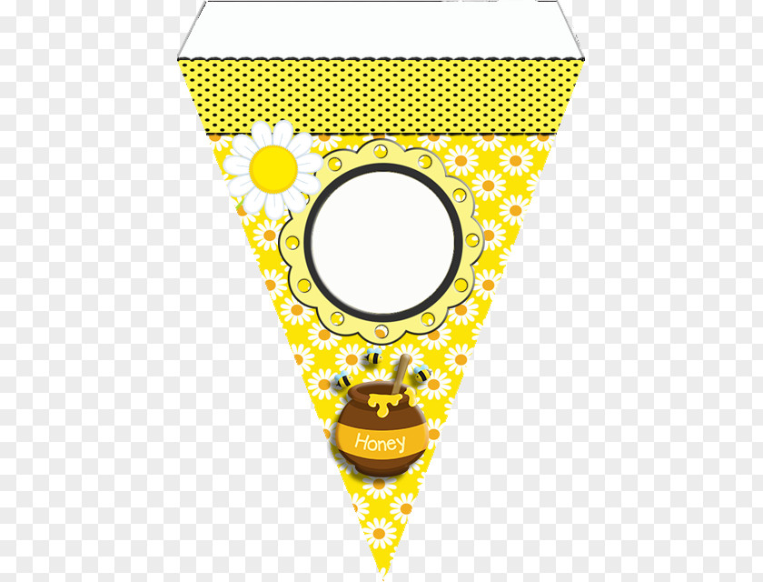 Abelhinha Bee Paper Party Birthday Baby Shower PNG