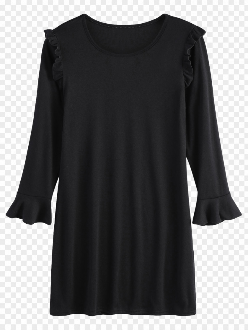 Dress Maxi T-shirt Polo Neck Sleeve PNG