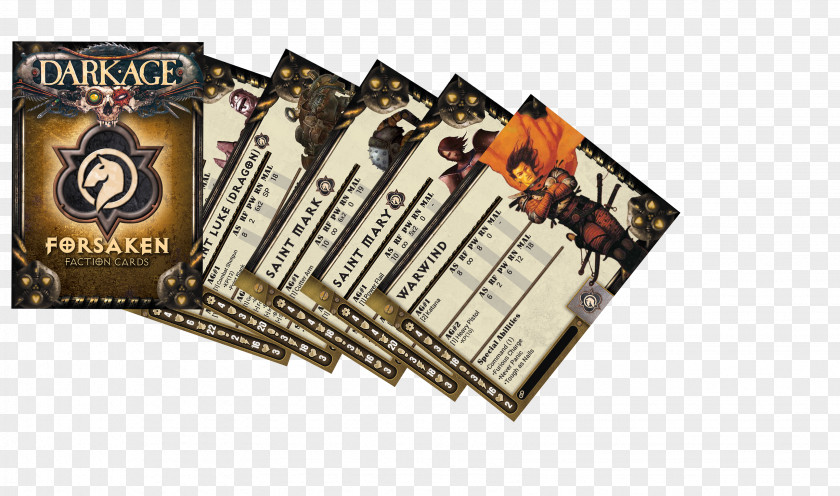 Forsaken Mount & Blade: Warband Playing Card Board Game Dark Ages PNG