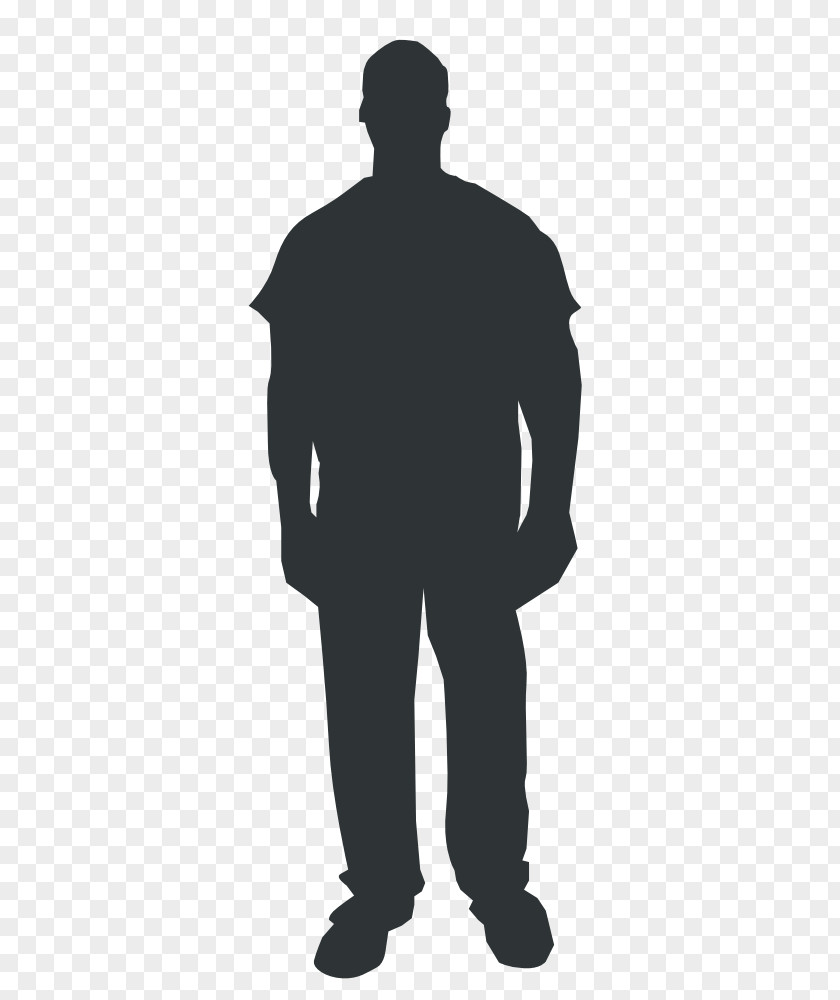 Outline Of A Man Person Clip Art PNG