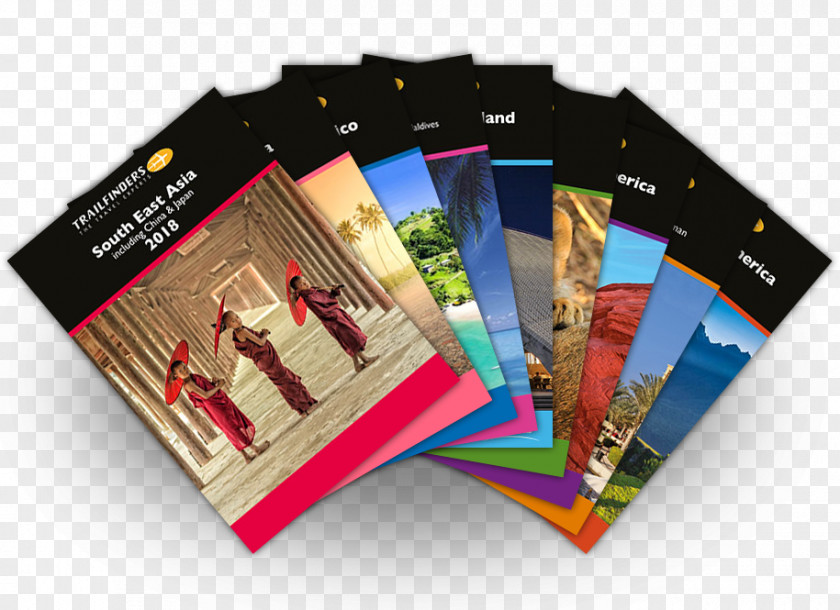 Travel Leaflets Trailfinders Brochure Vacation Graphic Design PNG