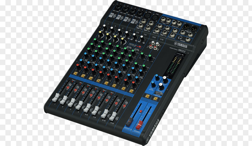 Yamaha Mixer Microphone Audio Mixers Mixing Console MG12 No. Of Channels:12 MG12XU Corporation PNG