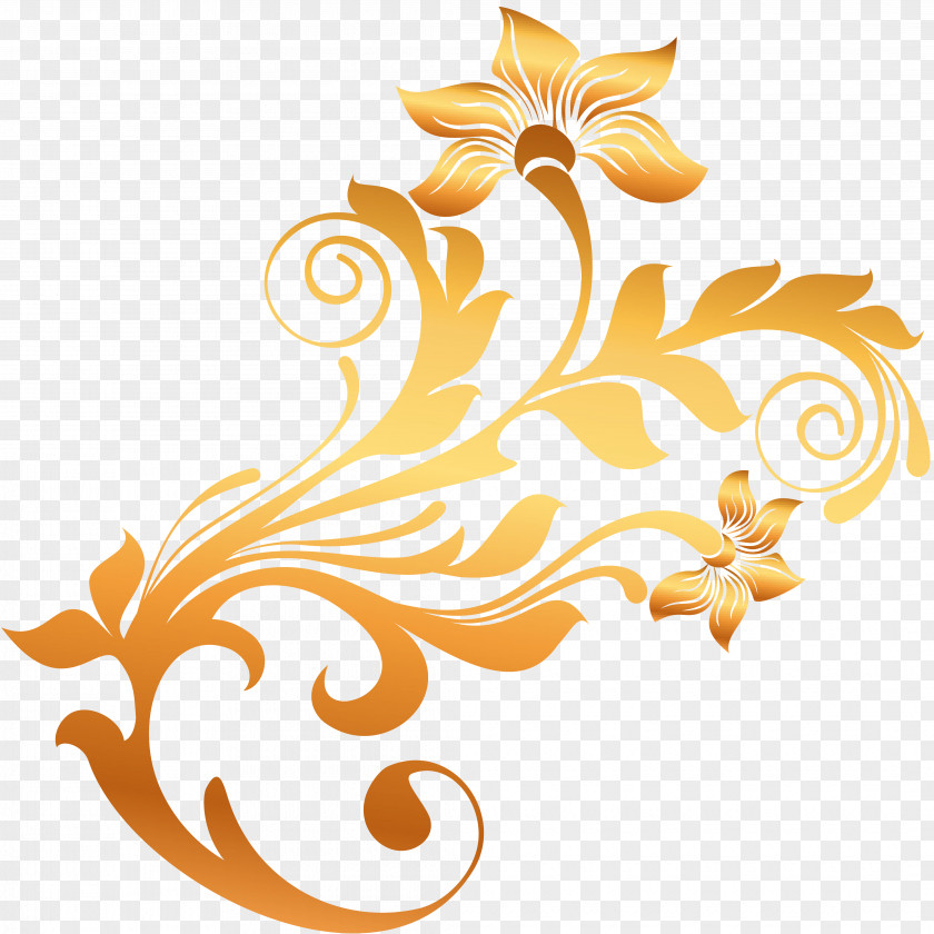 Antique Ornament Flower PNG