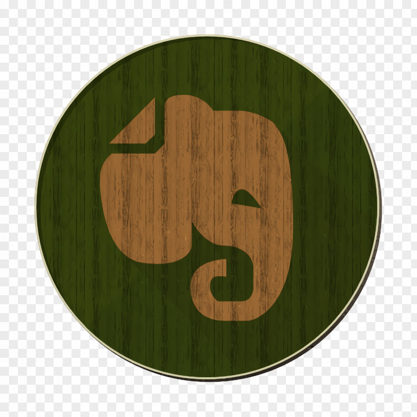 Social Media Icon Evernote Logo PNG