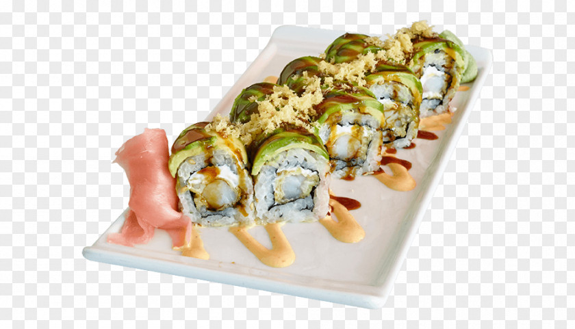 Sushi Roll California Ceviche Japanese Cuisine Asian PNG