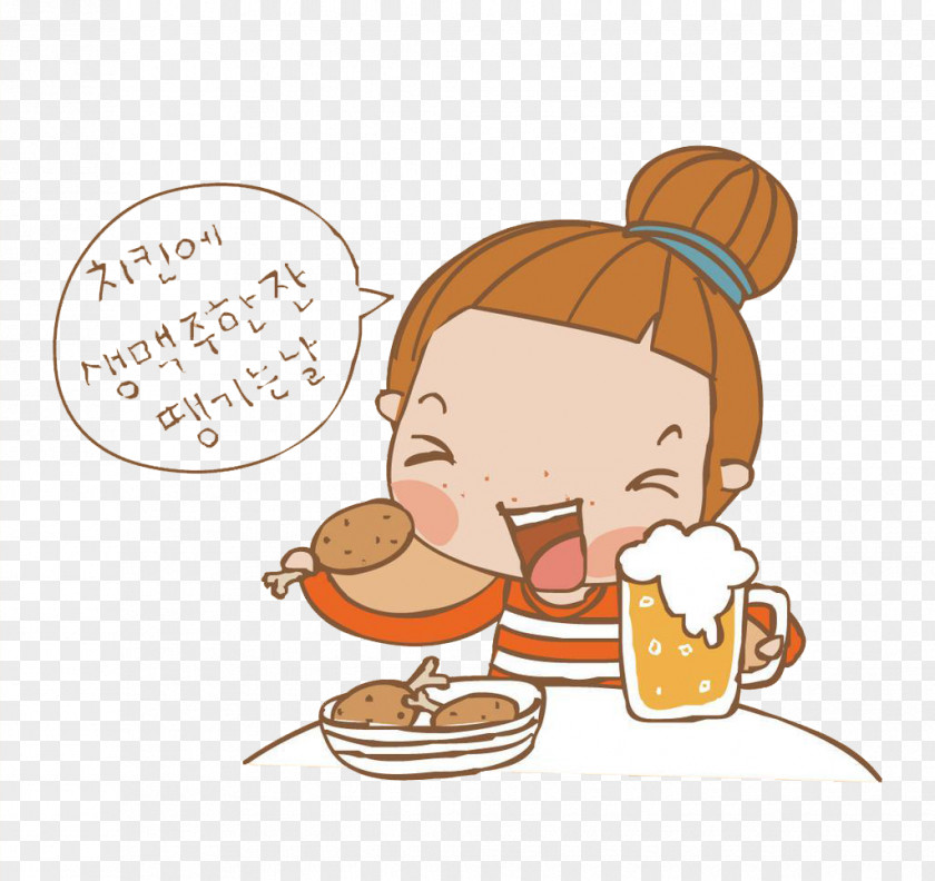 Breakfast Eating Drinking Girl Food PNG Food, eating chicken creative clipart PNG