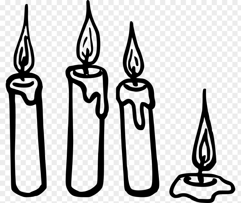 Candle Clock Clip Art PNG