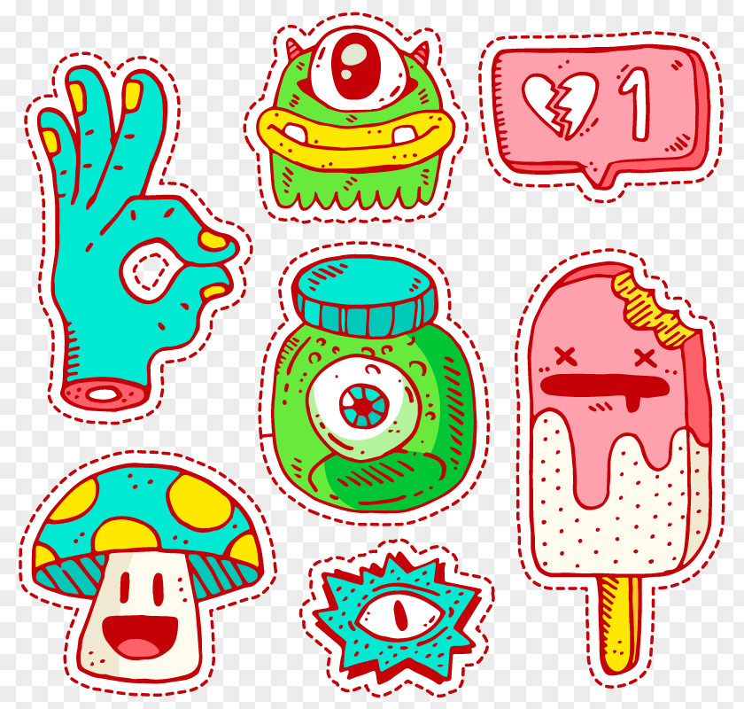 Gesture Hand Cake Cartoon PNG